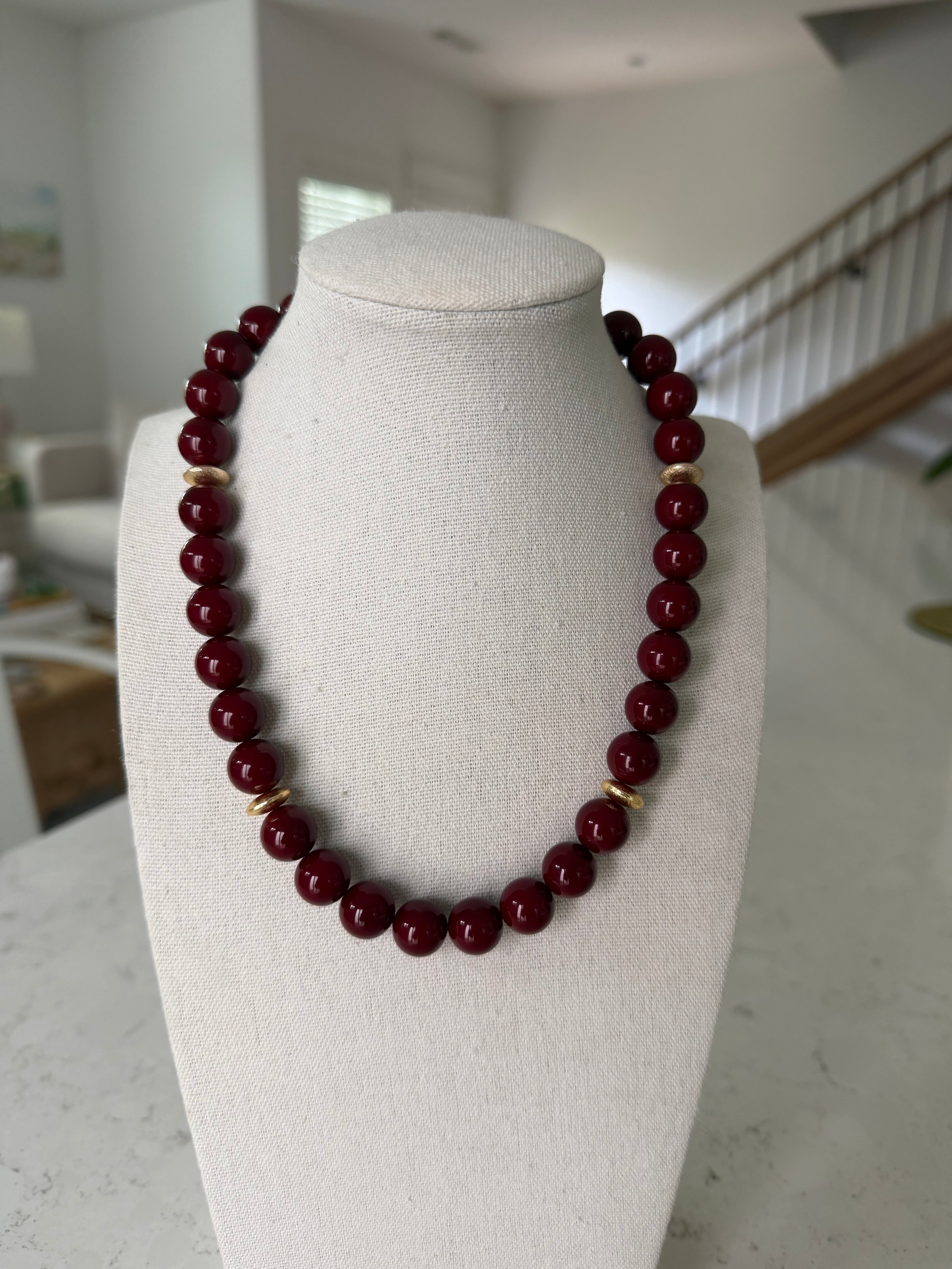 The Maeve - Burgundy