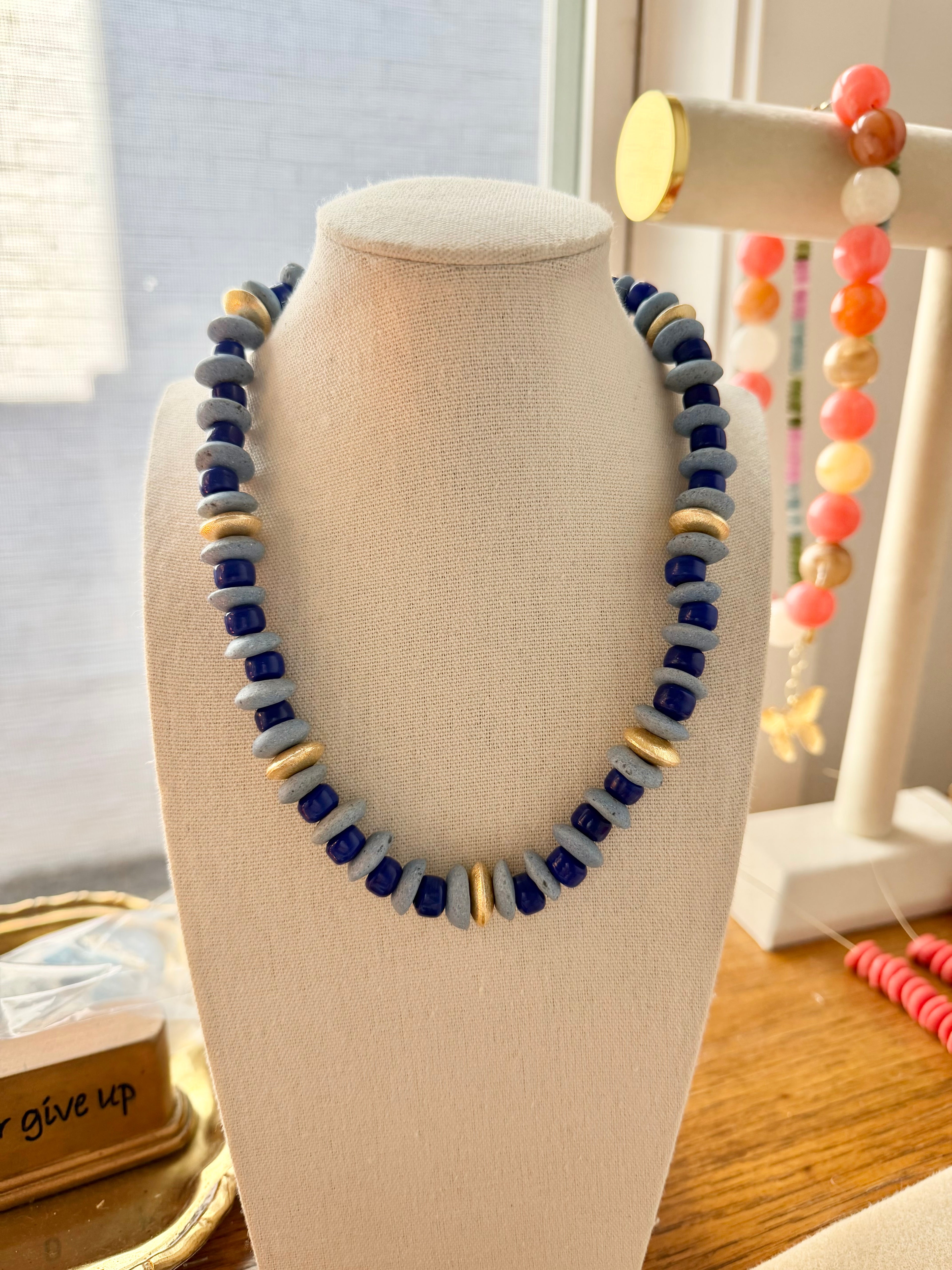 Summer Blues Necklace